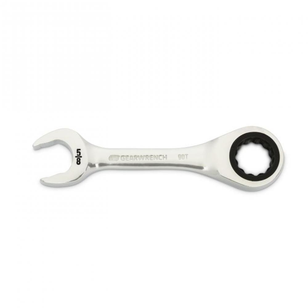 90-Tooth 12 Point Stubby Combination Ratcheting Wrenches