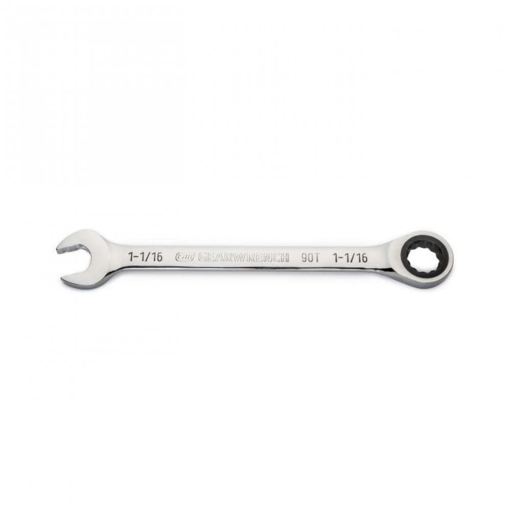 90-Tooth 12 Point Combination Ratcheting Wrenches