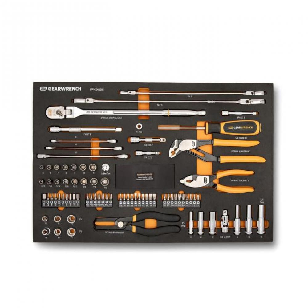 82 Pc. 120XP Automotive Tool Set in Foam Storage Tray