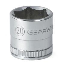 GearWrench 80330 - 3/8" Drive 6 Point Standard Length Sockets