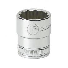 GearWrench 80495 - 3/8" Drive 12 Point Standard Length Sockets