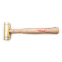 GearWrench 81-112G - Brass Hammers with Hickory Handles