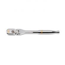 GearWrench 81012XP - 1/4" Drive 120XP™ Full Polish Chrome Flex Head Teardrop Ratchet