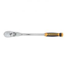 GearWrench 81370T - 1/2" Drive 90-Tooth Dual Material Flex Head Teardrop Ratchet