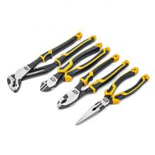 GearWrench 82203C-06 - 4 Pc. PITBULL Dual Material Mixed Plier Set