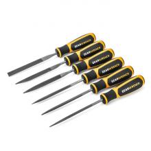 GearWrench 82821H - 6 Pc. Mini Bastard File Set