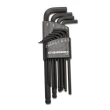 GearWrench 83524 - 13-Key SAE Ball End Long Arm Hex Key Set