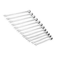 GearWrench 85888 - 12 Pc. 72-Tooth 12 Point Metric XL X-Beam™ Combination Ratcheting Wrench Set