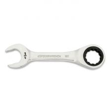 GearWrench 86857 - 90-Tooth 12 Point Stubby Combination Ratcheting Wrenches