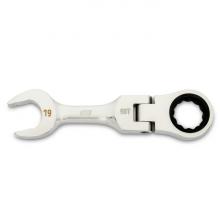 GearWrench 86869 - 90-Tooth 12 Point Stubby Flex Combination Ratcheting Wrenches