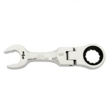 GearWrench 86877 - 90-Tooth 12 Point Stubby Flex Combination Ratcheting Wrenches