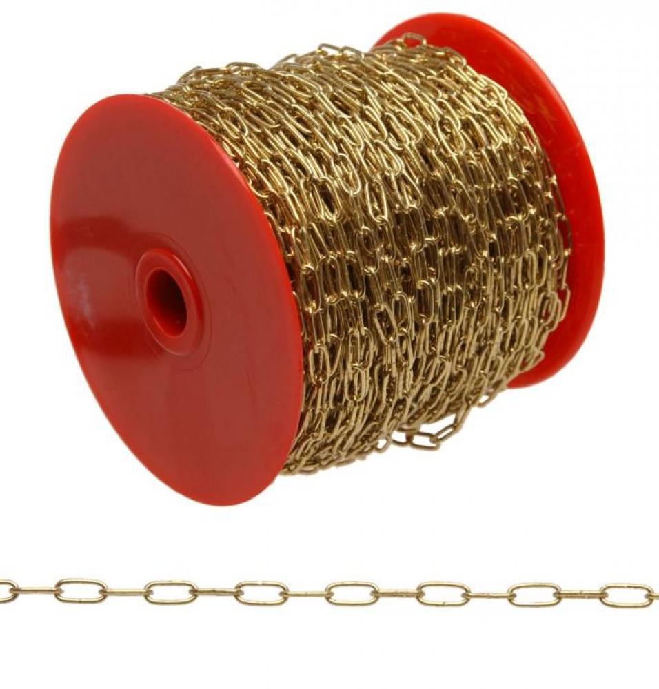 CLOCK CHAIN,164&#39; #3 HOBBY,BRASS PLATED