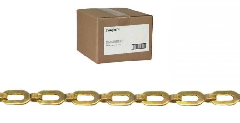 CHAIN,PLUMBERS,BRASS,2/0,100&#39;/CTN