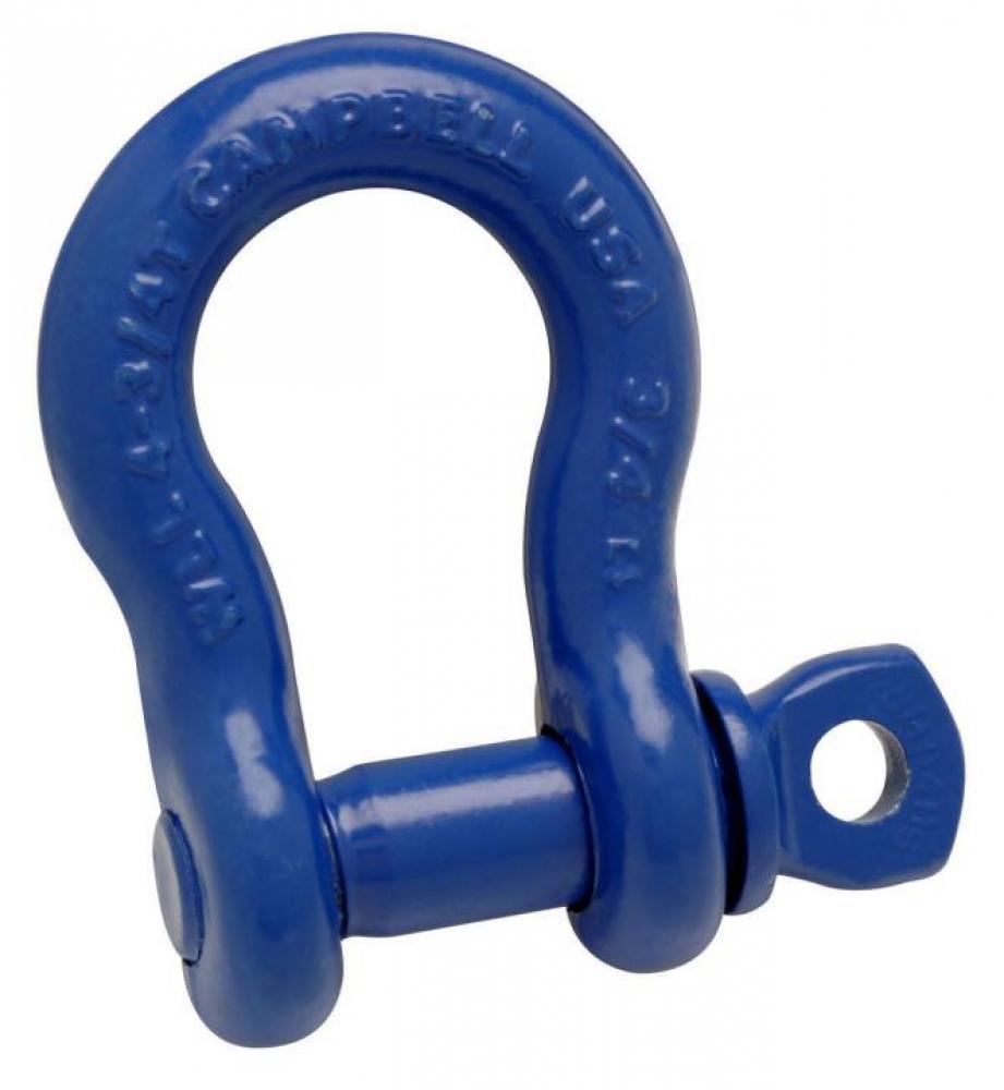 5/8&#34; ANCHOR SHACKLE,SCREW PIN,PAINTED