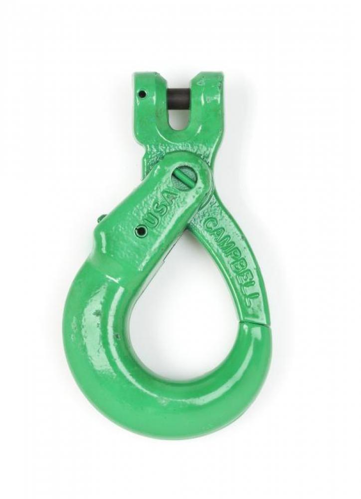 SELF LOCKING HOOK,1/2&#34;,CLEVIS,GR 100