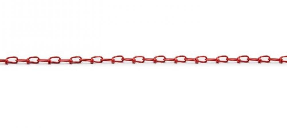 CHAIN,DBL LOOP INCO,#3 RED,150&#39;/RL