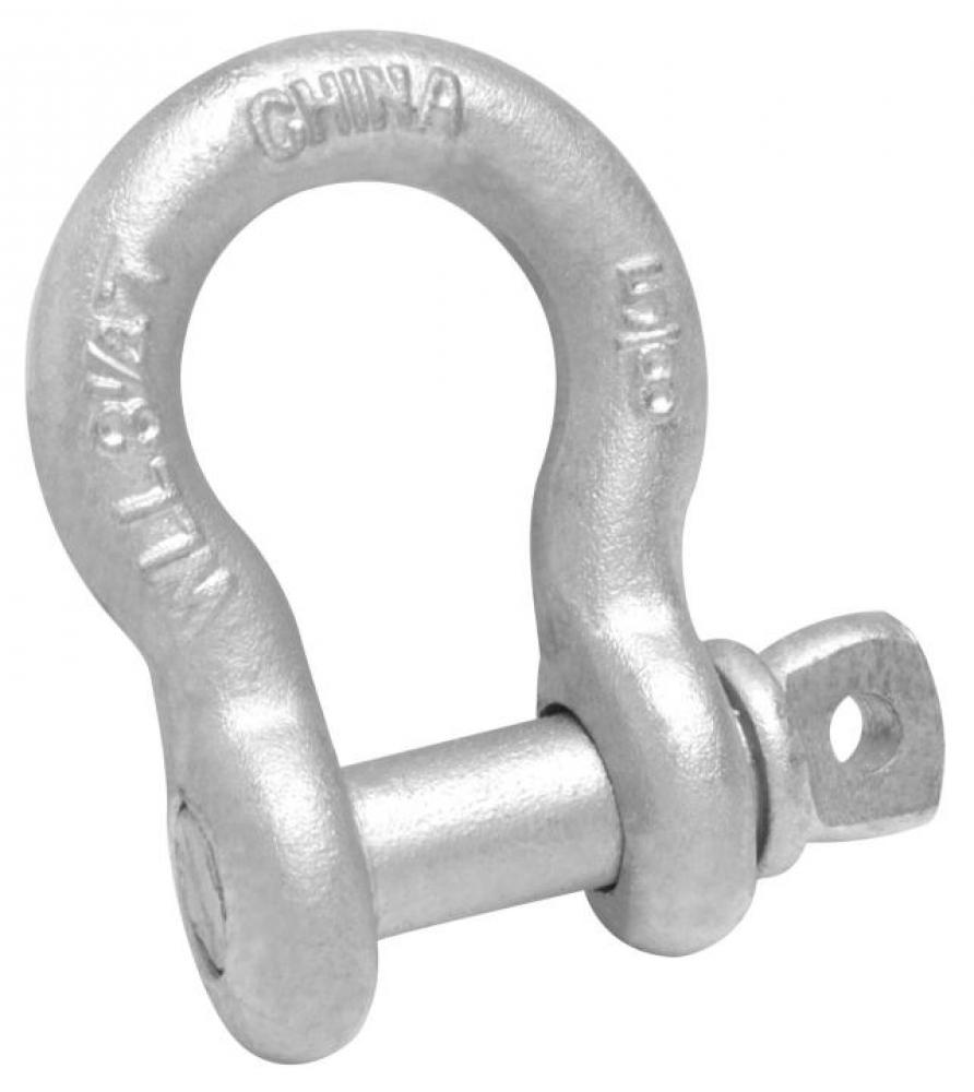 SHACKLE,SCREW PIN,3/16&#34;,H/G,TAGGED