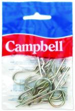 Campbell B3899852 - HITCH PIN CLIP,5/32,Y/C,7/BAG