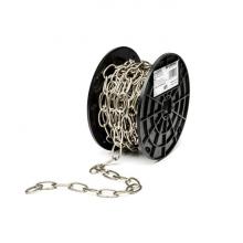 Campbell T0722010 - DECO CHAIN,#10,BRUSHED NICKEL,40'/RL