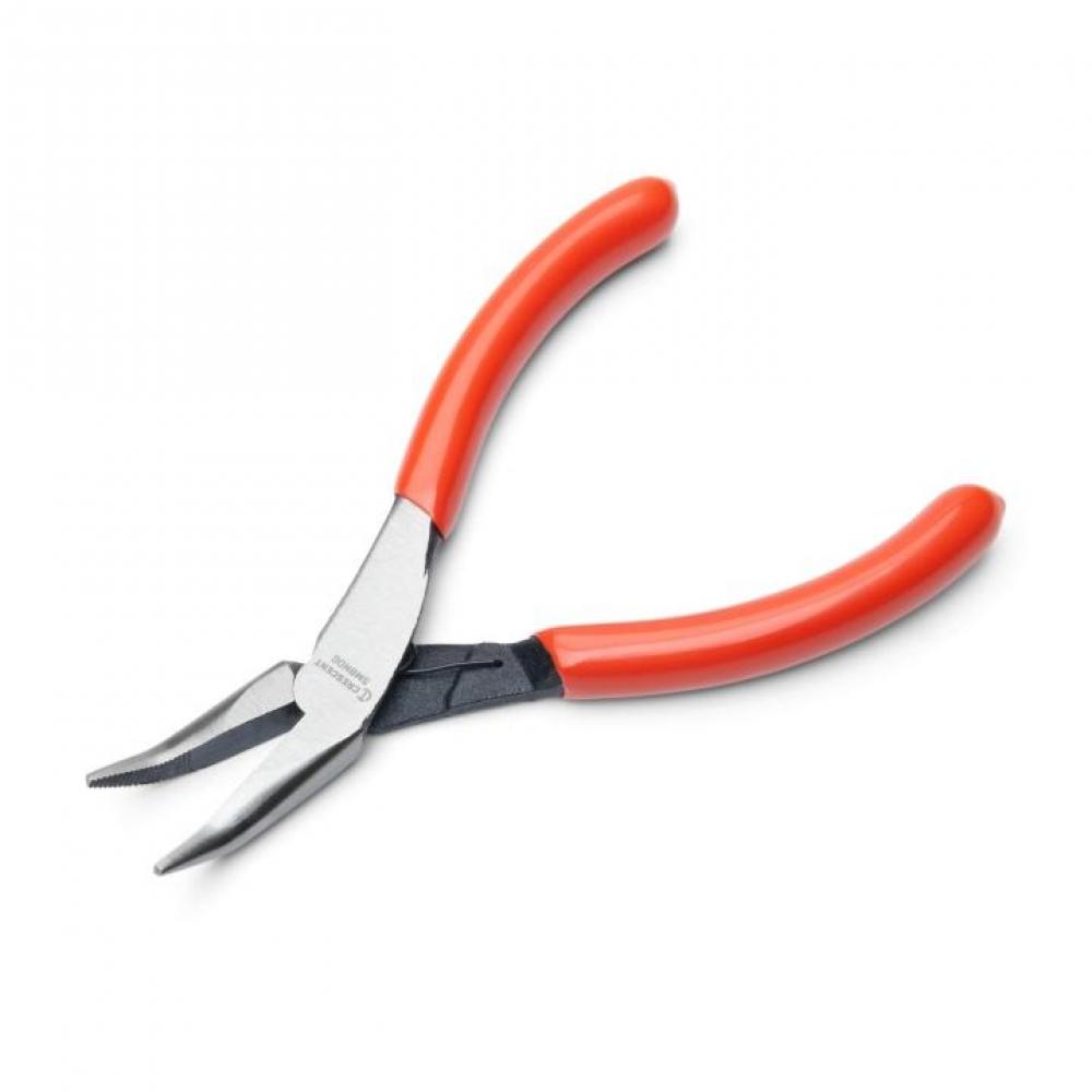 PLIER, 5&#34;, MINI BENT NOSE