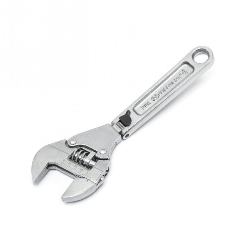 ADJ WRENCH, 8&#34;, RATCHETING FLEX-LOCK