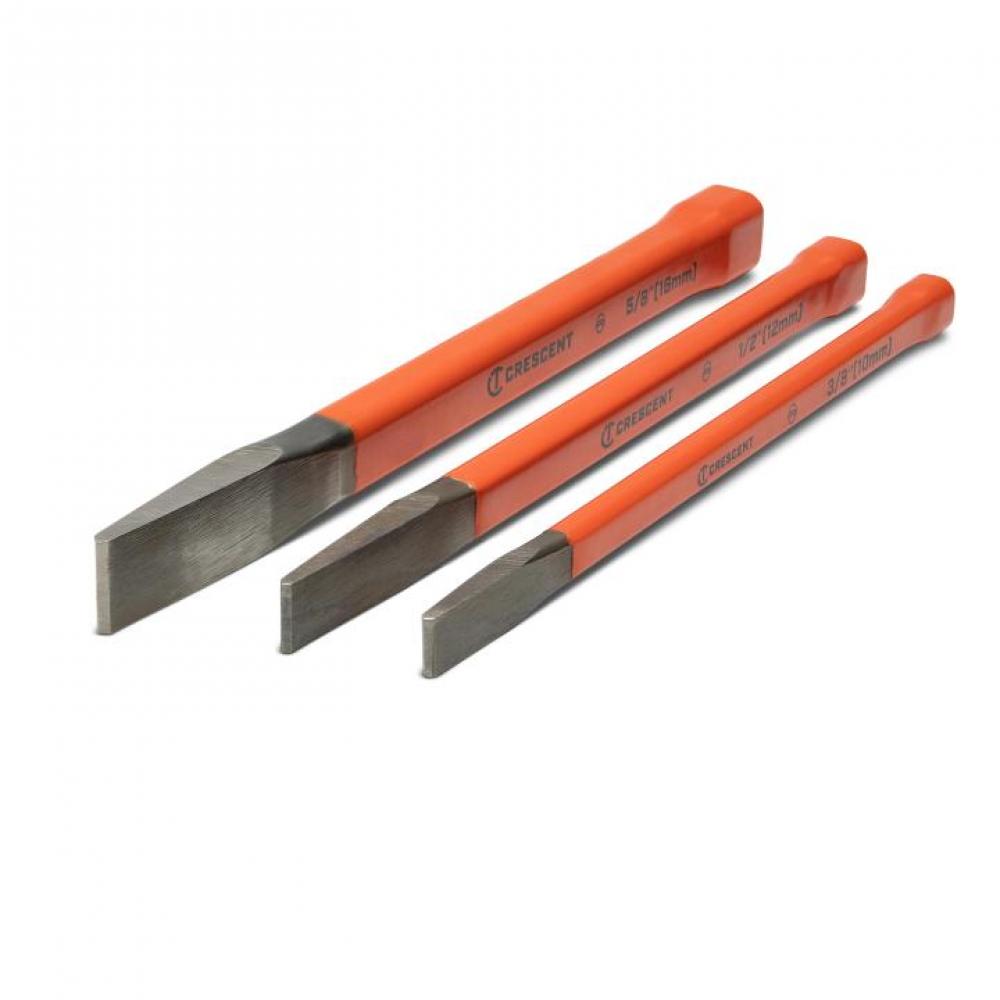 CHISEL, 3/8&#34;, 1/2&#34;, 5/8&#34;, 3PC