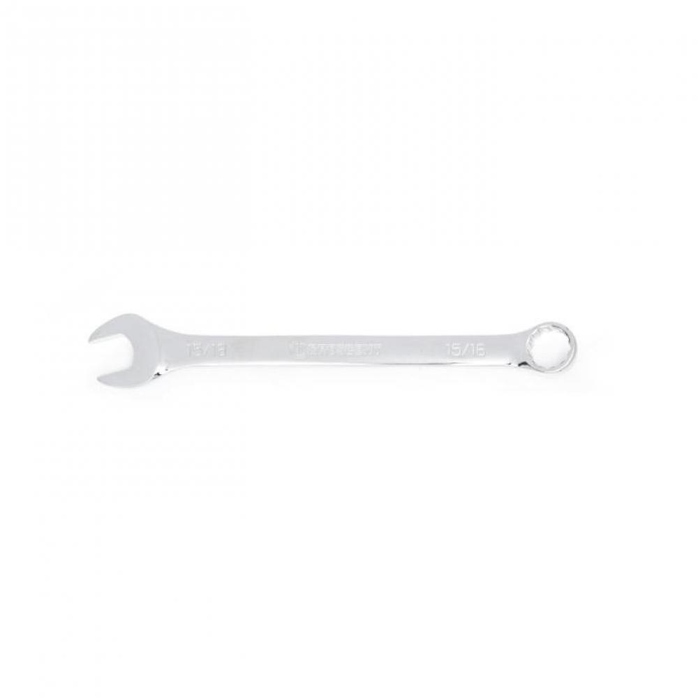 COMBINATION WRENCH,15/16&#34;,SAE,FL POLISH