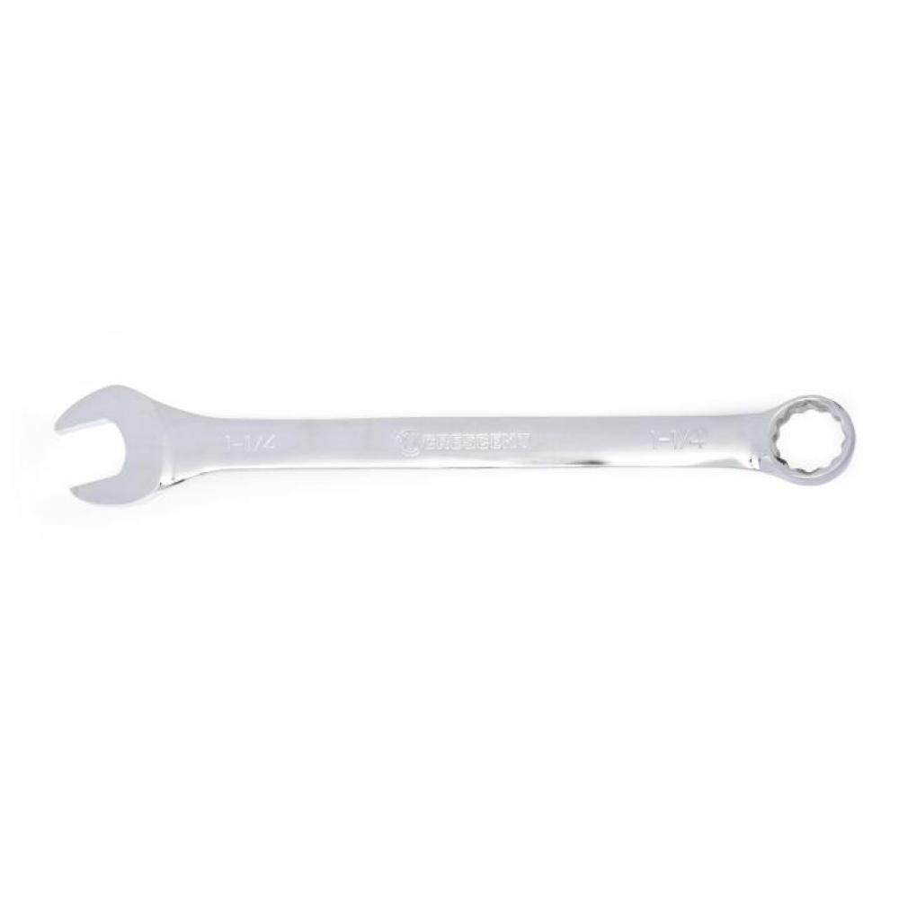 COMBINATION WRENCH,1-1/4&#34;,SAE,FL POLISH