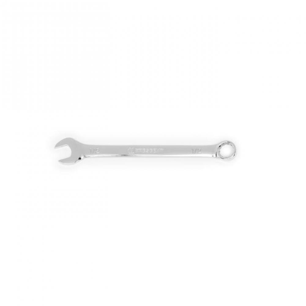 COMBINATION WRENCH,1/2&#34;,SAE,FL POLISH