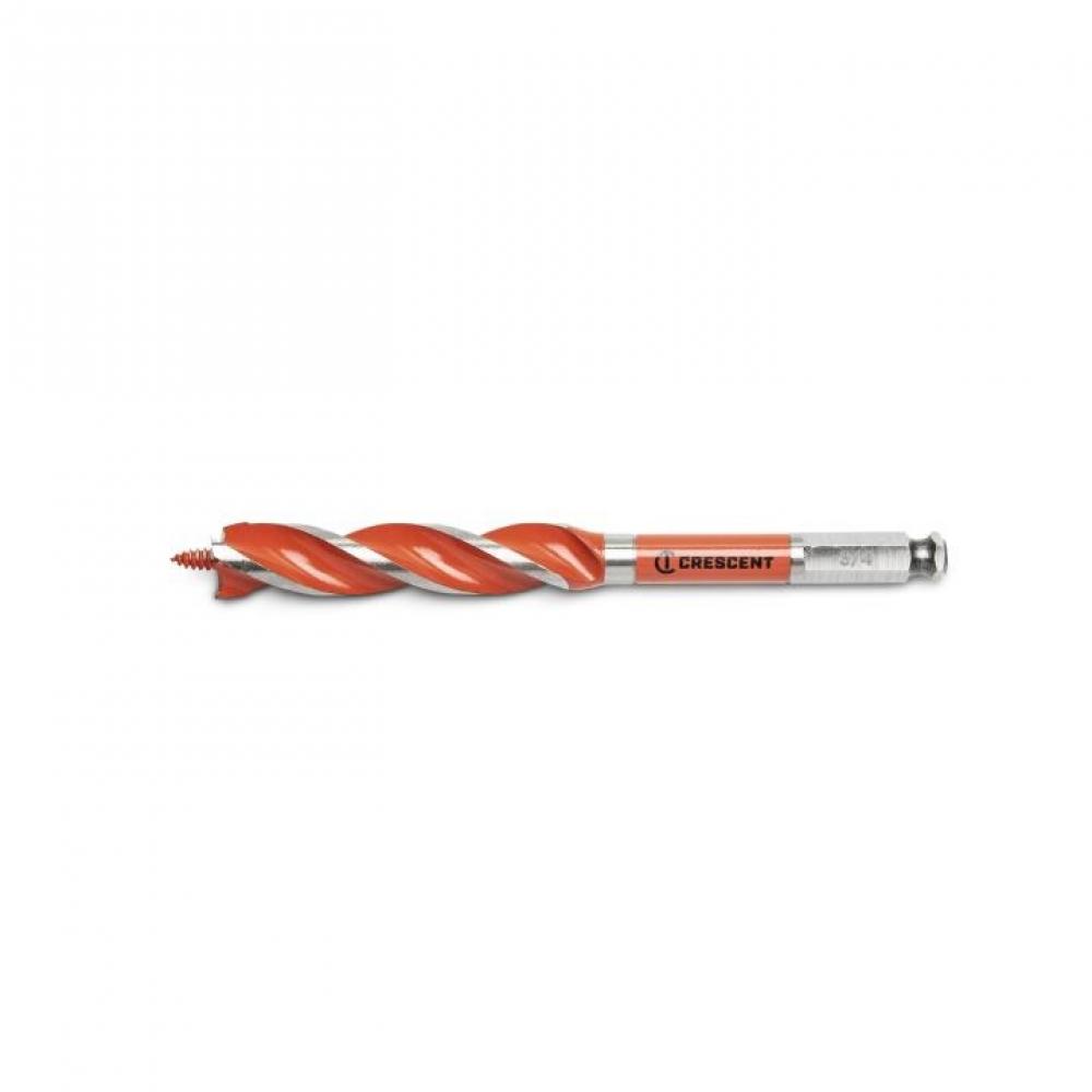 SOLID AUGER DRILL BIT, 7.5&#34;, 3/4&#34;