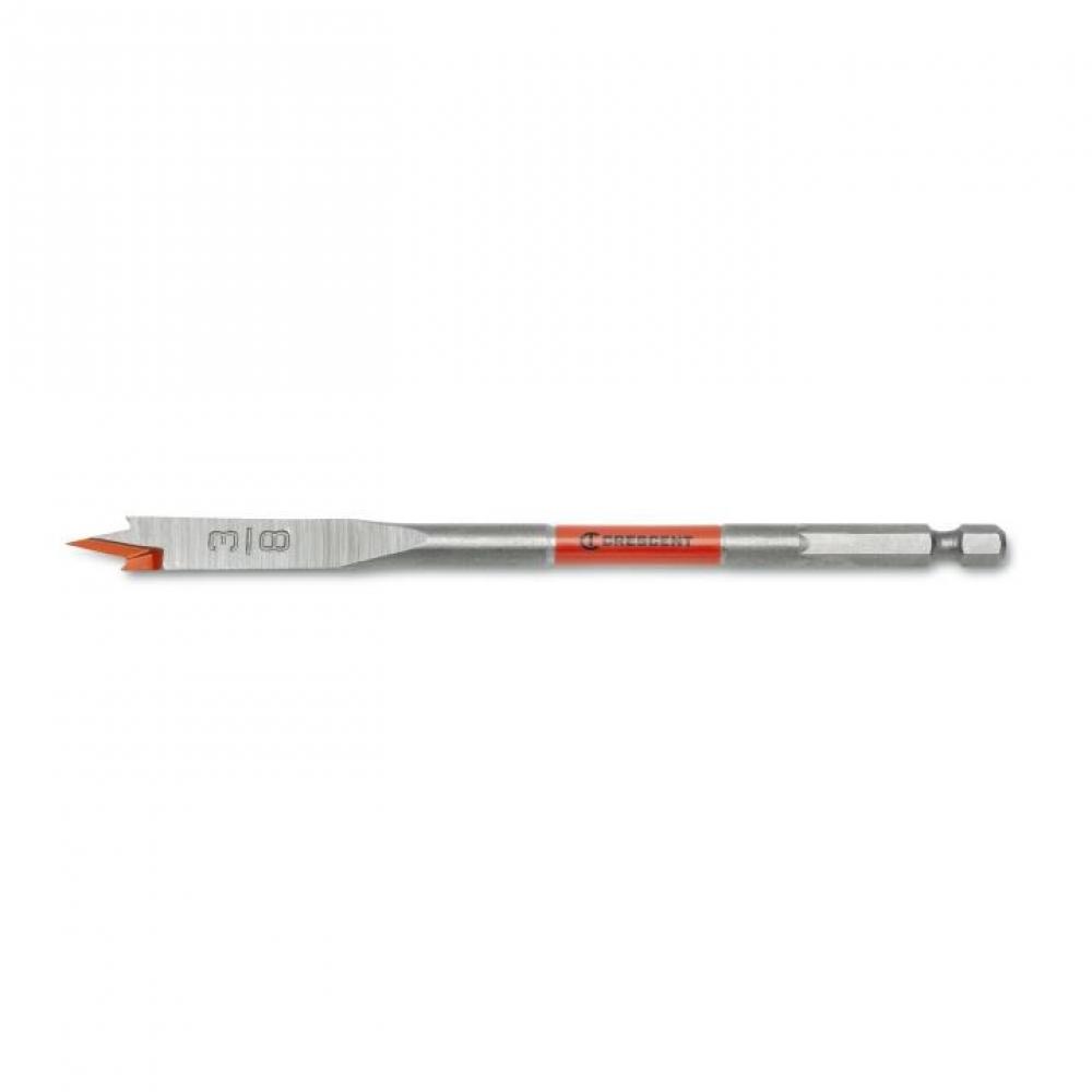 FLAT SPADE DRILL BIT,6&#34;,3/8&#34;