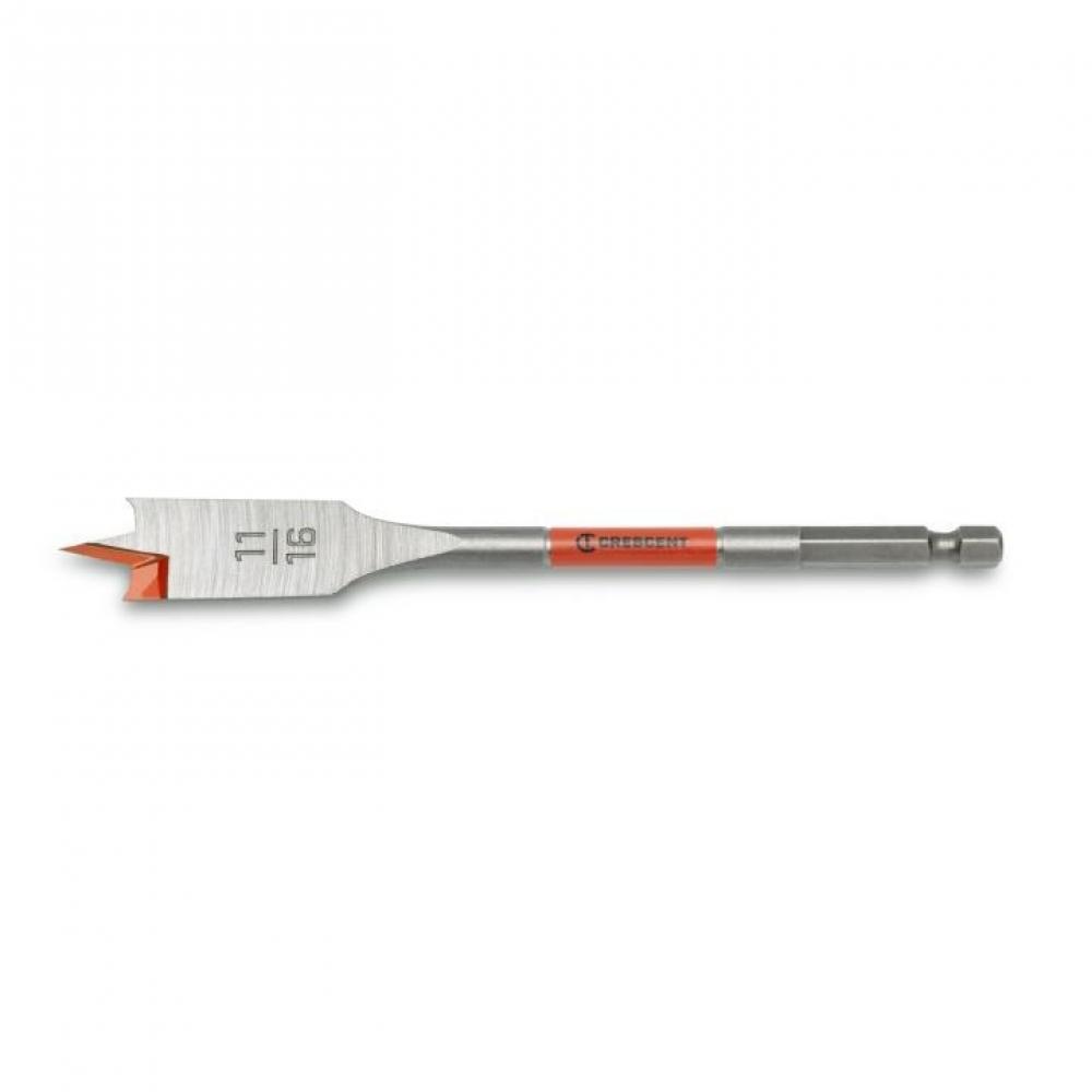 FLAT SPADE DRILL BIT,6&#34;,11/16&#34;