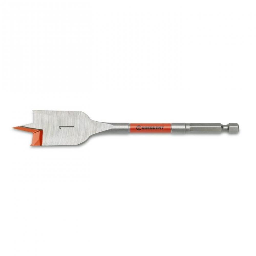 FLAT SPADE DRILL BIT,6&#34;,1&#34;