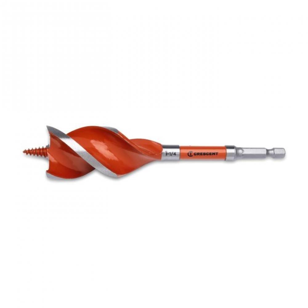 HIGH SPEED AUGER DRILL BIT, 6&#34;, 1 1/4&#34;