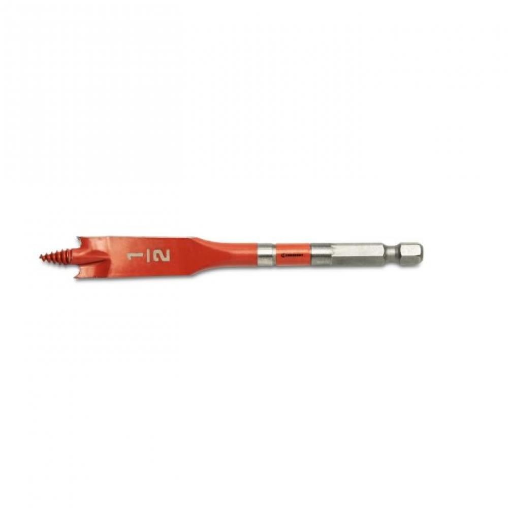 SCREW POINT SPADE DRILL BIT,4&#34;,1/2&#34;