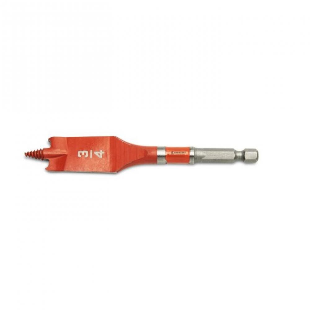 SCREW POINT SPADE DRILL BIT,4&#34;,3/4&#34;