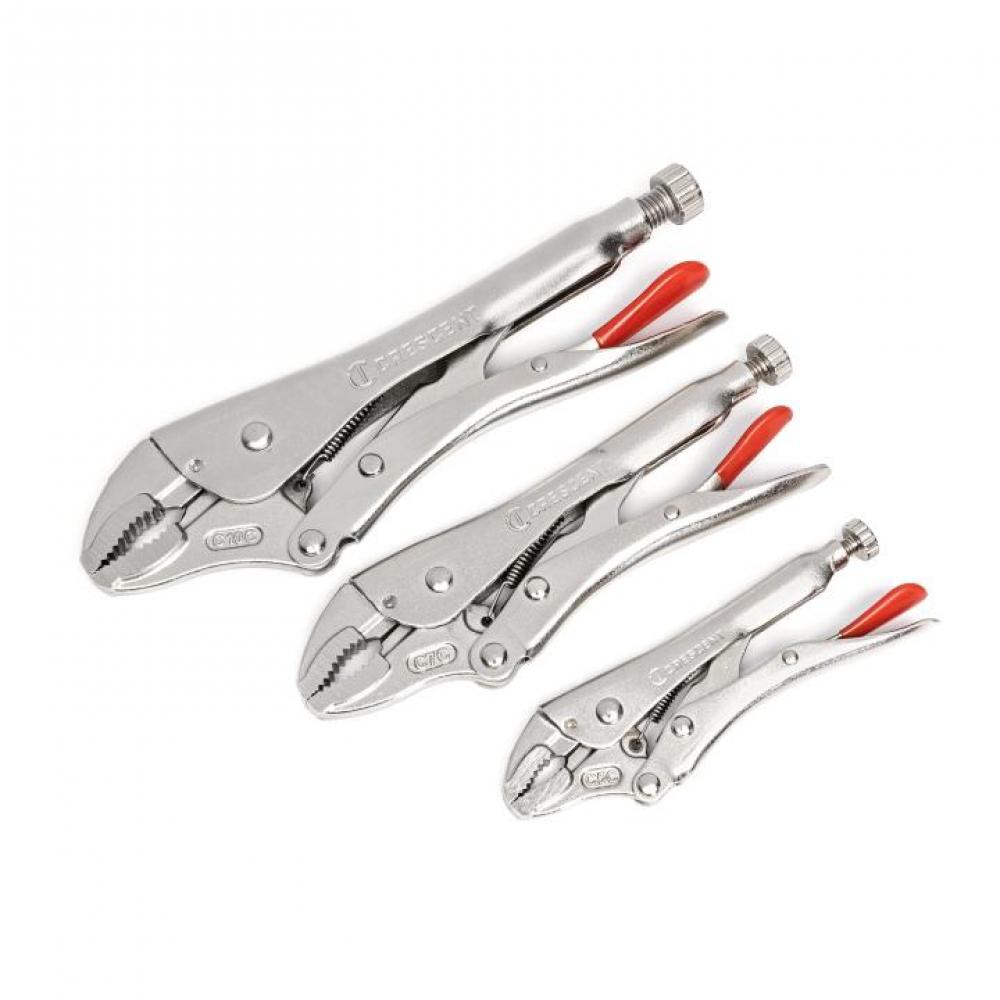 PLIER SET, 3PC LOCKING