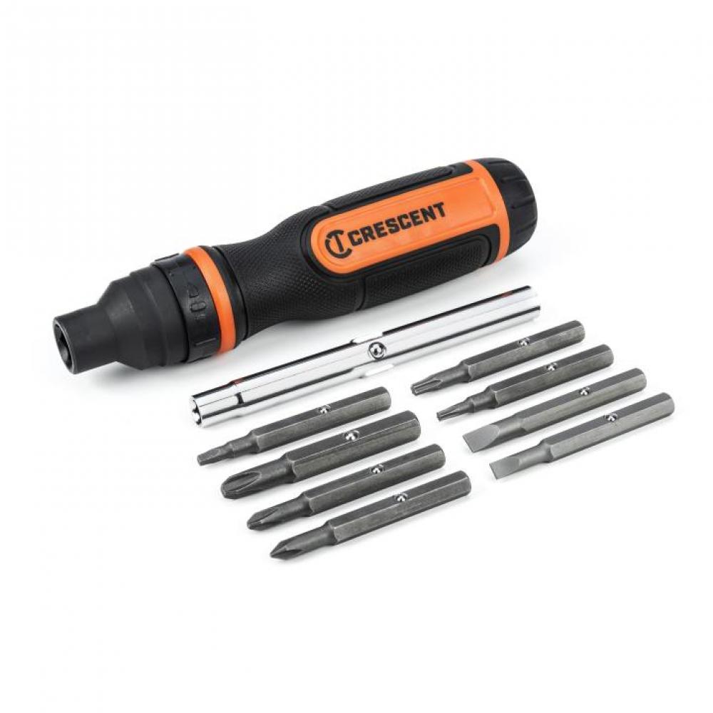 MULTIBIT SCREWDRIVER, 11IN1, RATCHETING