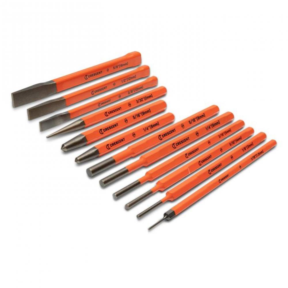 PUNCH & CHISEL, 12PC SET