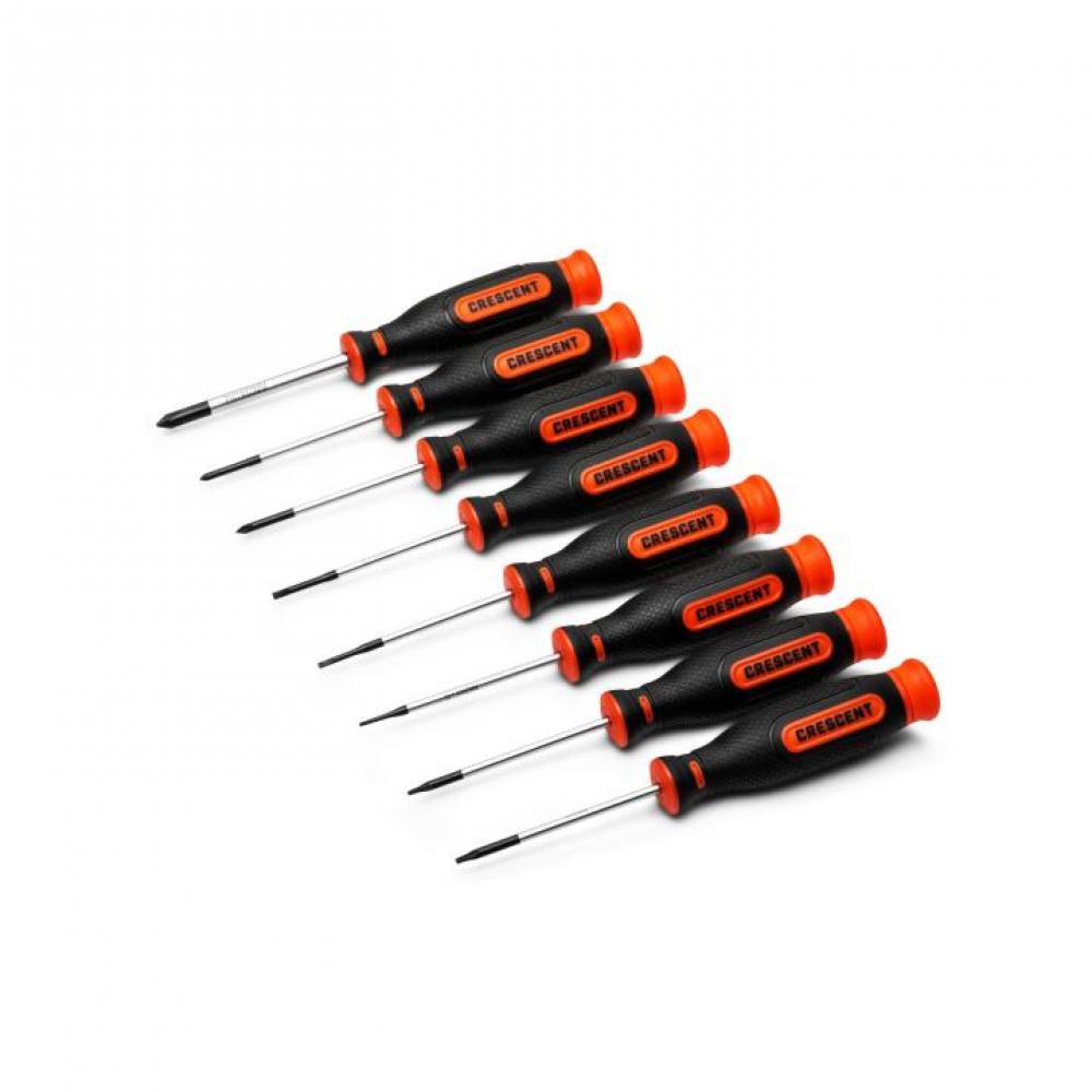 SCREWDRIVER SET, 8PC, PRECISION