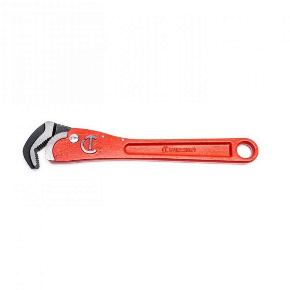 PIPE WRENCH, 12&#34;, STEEL, SELF ADJUST