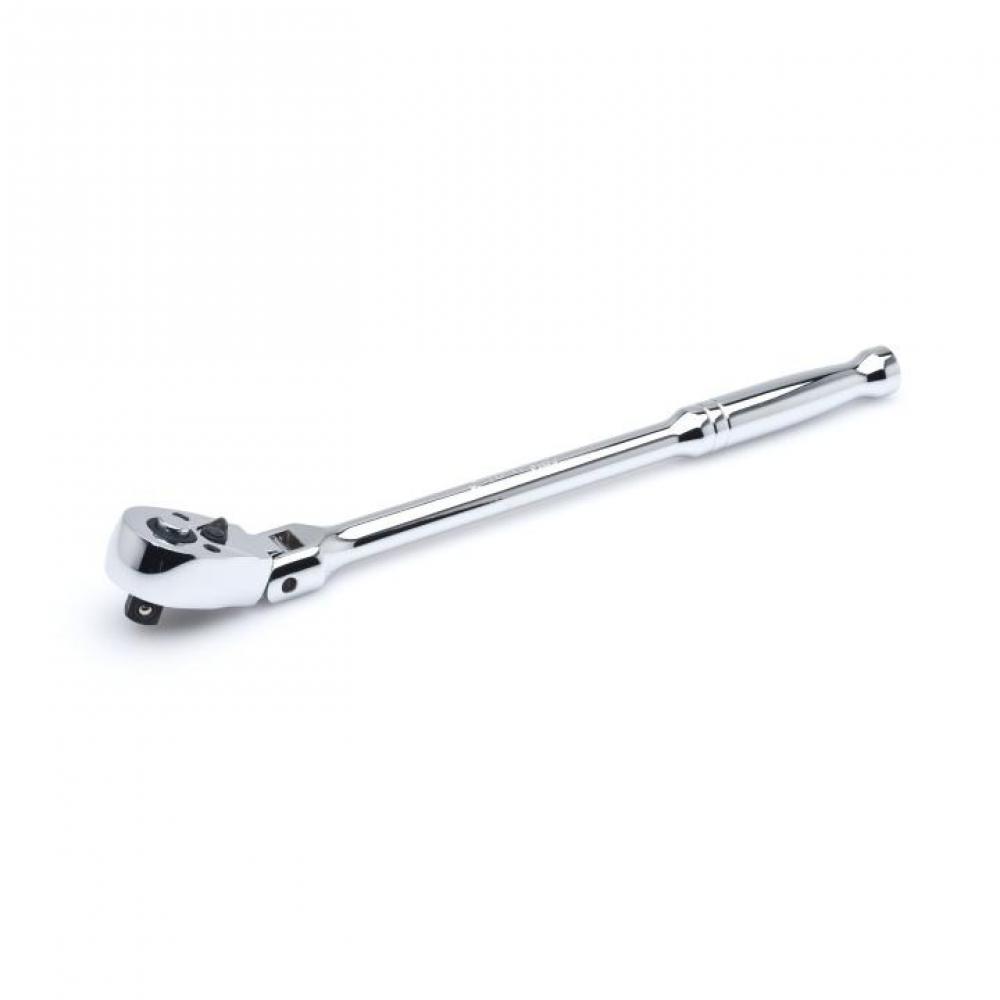 3/8&#34; DRIVE,FLEX HEAD RATCHET,POLISH HNDL