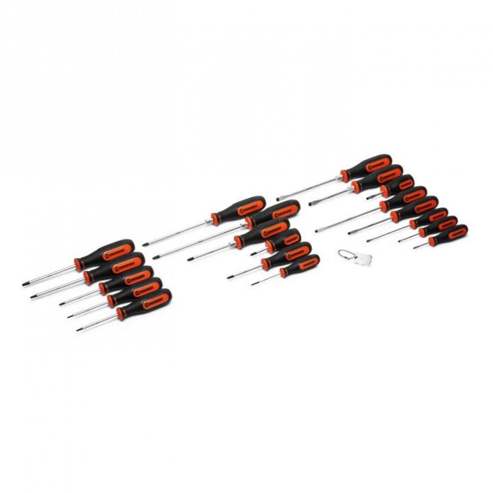 SCREWDRIVER SET, 20PC, MIXED, DM