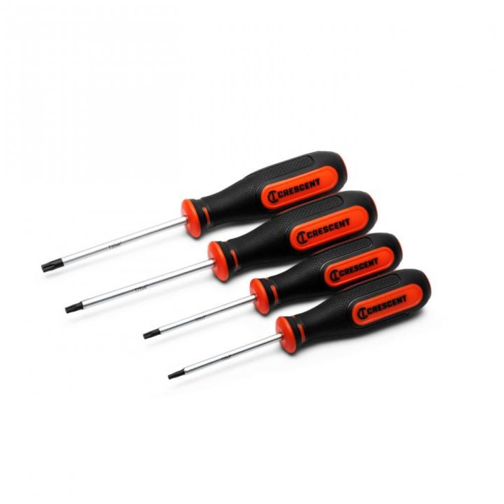 SCREWDRIVER SET, 4PC, TORX, DM