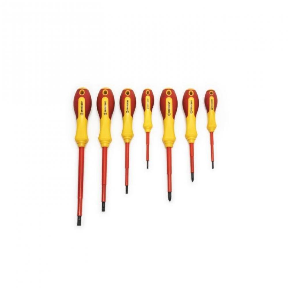 CRESCENT,VDE SCREWDRIVER SET,7PC