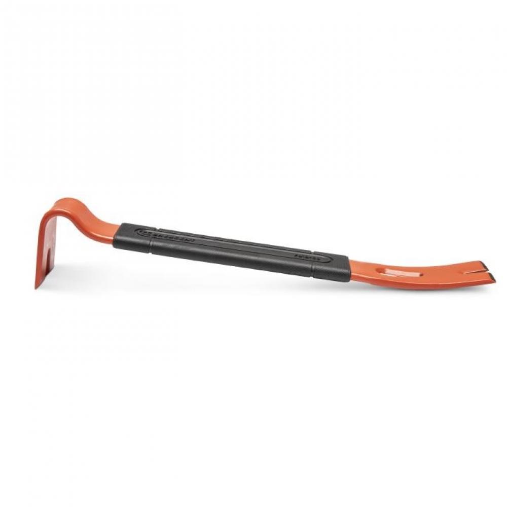 PRY BAR, 12&#34;, FLAT BAR W/GRIP