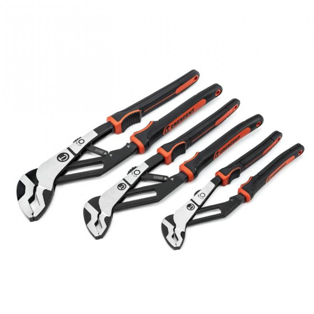 PLIER SET, 8&#34; 10&#34; 12&#34;, T&G, AUTO-BITE