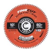 Crescent CSBUF-1080 - CRESCENT 10" 80T ULTRA FINISH BLADE