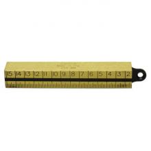 Crescent Lufkin T150MMN - PLUMB BOB, 20OZ, SQUARE, BRASS, METRIC