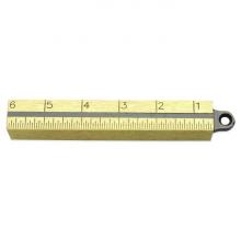 Crescent Lufkin 58712N - PLUMB BOB, 20OZ, SQUARE, BRASS, SAE